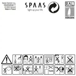 Intratuin Spaas Citronella-Teelichter Lemon Breeze gelb 4,5 Std. 18 St. D 11,8 H 3,2 cm| Teelichter|Duftkerzen