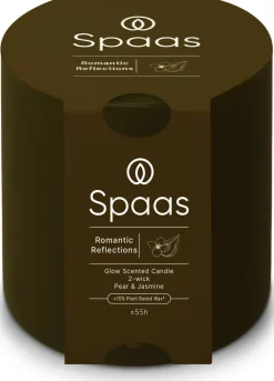 Intratuin Spaas Duftkerze Essential collection Romantic Reflect grün 55 Std. D 10 H 10 cm| Kerzen Im Glas|Duftkerzen