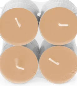 Intratuin Spaas Duftkerze Essential collection Delightful Dawn orange 10 Std. D 6 H 2,1 cm 8 St.| Teelichter|Duftkerzen