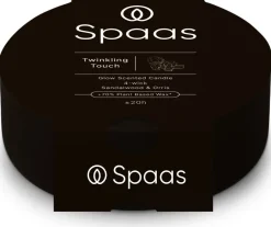 Intratuin Spaas Duftkerze Essential collection Twinkling Touch grün 20 Std. D 13 H 4,5 cm| Kerzen Im Glas|Duftkerzen