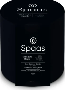 Intratuin Spaas Duftkerze Essential collection Midnight Magic blau 55 Std. D 10 H 10 cm| Kerzen Im Glas|Duftkerzen