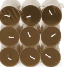 Intratuin Spaas Duftkerze Essential collection Warm Wonder braun 4,5 Std. D 3,5 H 1,6 cm 18 St.| Teelichter|Duftkerzen