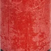 Intratuin Spaas Stumpenkerze Rustic rot D 10 cm H 20 cm| Stumpenkerzen
