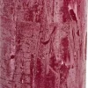 Intratuin Spaas Stumpenkerze Rustic rot D 6,8 cm H 19 cm| Stumpenkerzen