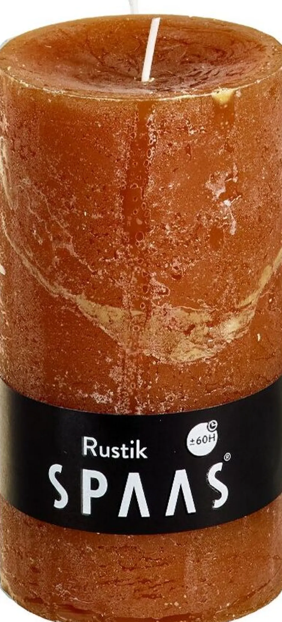 Intratuin Spaas Stumpenkerze Rustic zimtbraun D 7 cm H 13 cm| Stumpenkerzen