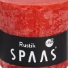 Intratuin Spaas Stumpenkerze Rustic rot D 10 cm H 10 cm| Stumpenkerzen