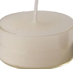 Intratuin Spaas Teelichter weiß / transparente Hülle weiß 4,5 Std. 30 St.| Teelichter