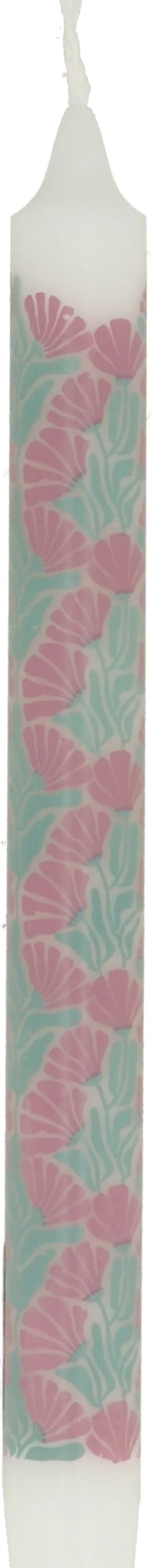 Intratuin Stabkerze Groovy lila/blau 7 Std. D 2,2 H 24 cm| Stabkerzen