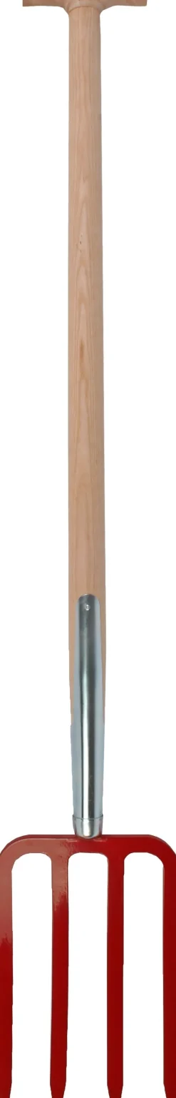 Intratuin Talen Tools Grabegabel 4 Zinken 114 x 18 x 4 cm| Mist- & Grabegabeln|Harken & Rechen