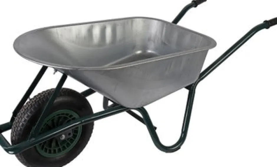 Intratuin Talen Tools Schubkarre verzinkt 85 l| Gartenabfallsäcke & -Tonnen