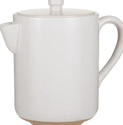 Intratuin Teekanne Mila creme D 13,5 cm H 20 cm| Geschirr & Gläser