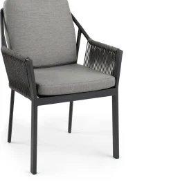 Intratuin Tierra Outdoor Gartenstuhl Liv grau| Gartenstühle|Esszimmerstühle