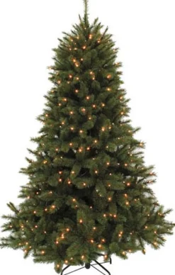 Intratuin Triumph Tree Künstlicher Weihnachtsbaum Romagne mit Beleuchtung H 215 cm| Künstliche Weihnachtsbäume