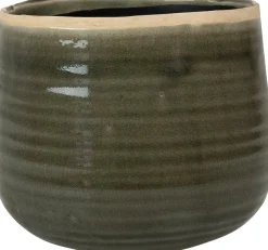 Intratuin TS Blumentopf Iris grün D 15 H 14 cm| Blumentöpfe|Blumentöpfe & Pflanzgefäße