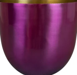 Intratuin TS Blumentopf Nori D 8 H 7 cm violett| Blumentöpfe|Blumentöpfe & Pflanzgefäße