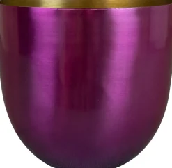 Intratuin TS Blumentopf Nori D 11 H 11 cm violett| Blumentöpfe|Blumentöpfe & Pflanzgefäße