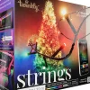 Intratuin Twinkly Lichterkette mit App 400 LEDs bunt 35,5 m| Weihnachtsbaumbeleuchtung