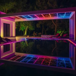 Intratuin Twinkly Lichterkette mit App 400 LEDs bunt 35,5 m| Weihnachtsbaumbeleuchtung