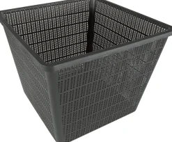 Intratuin Ubbink Teichpflanzkorb rechteckig 30 x 30 x 20 cm schwarz| Gartenteich|Pflanzkörbe