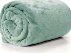 Intratuin Unique Living Decke Enzo mint 130 x 180 cm| Decken & Plaids