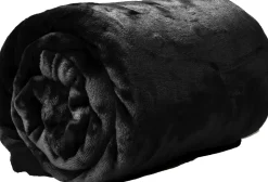 Intratuin Unique Living Decke Enzo schwarz 130 x 180| Decken & Plaids