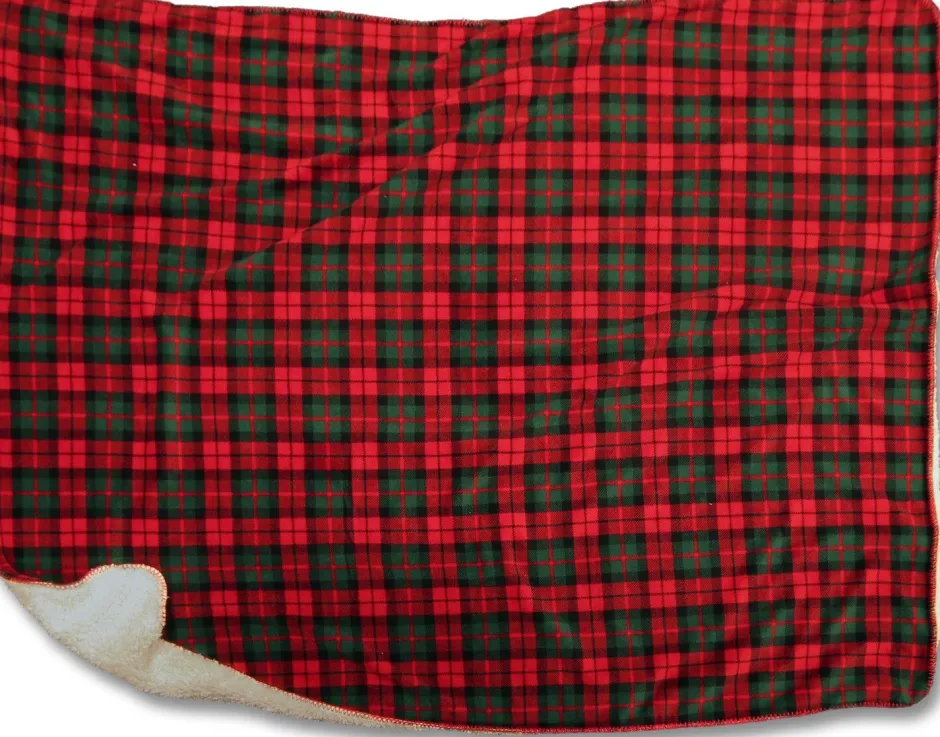 Intratuin Unique Living Decke Falun rot 130 x 160 cm| Decken & Plaids