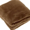 Intratuin Unique Living Decke Justin braun 150 x 200 cm| Decken & Plaids