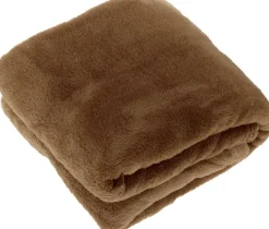 Intratuin Unique Living Decke Justin braun 150 x 200 cm| Decken & Plaids