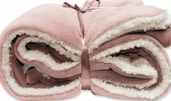 Intratuin Unique Living Decke Lars rosa 150 x 200 cm| Decken & Plaids