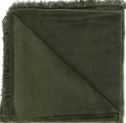 Intratuin Unique Living Decke Nomi grün 150 x 200 cm| Decken & Plaids