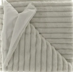 Intratuin Unique Living Decke Peppe grau 150 x 200 cm| Decken & Plaids