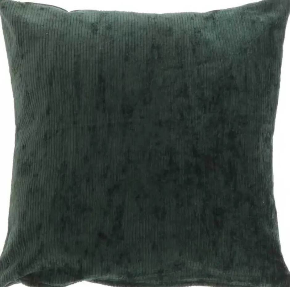Intratuin Unique Living Dekokissen Luca dunkelgrün 45 x 45 x 8 cm| Kissen|Dekokissen