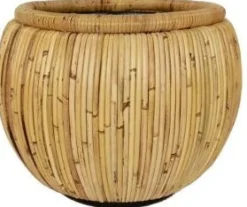 Intratuin Van der Leeden Blumentopf Drypot Blond Belly D 47 H 35 cm| Blumentöpfe|Blumentöpfe & Pflanzgefäße