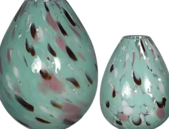 Intratuin Vase Lily grün D 12 H 15 cm| Vasen & Krüge|Blumentöpfe & Pflanzgefäße