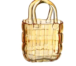 Intratuin Vase Marais gelb 14 x 9,5 x 22 cm| Vasen & Krüge|Blumentöpfe & Pflanzgefäße