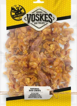 Intratuin Voskes Hundesnack Schweineohr-Stückchen 700 g| Hundesnacks & Leckerlies