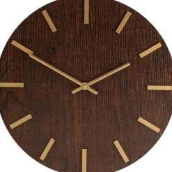 Intratuin Wanduhr naturell / gold D 41,5 H 5,5 cm| Uhren