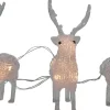 Intratuin Weihnachtsdeko Rentier beleuchtet 12 LEDs warmweiß H 17 cm| Weihnachtsfiguren (Außen)