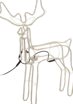 Intratuin Weihnachtsdeko Rentier mit 360 LEDs warmweiß 86 x 16 x 90 cm| Weihnachtsfiguren (Außen)