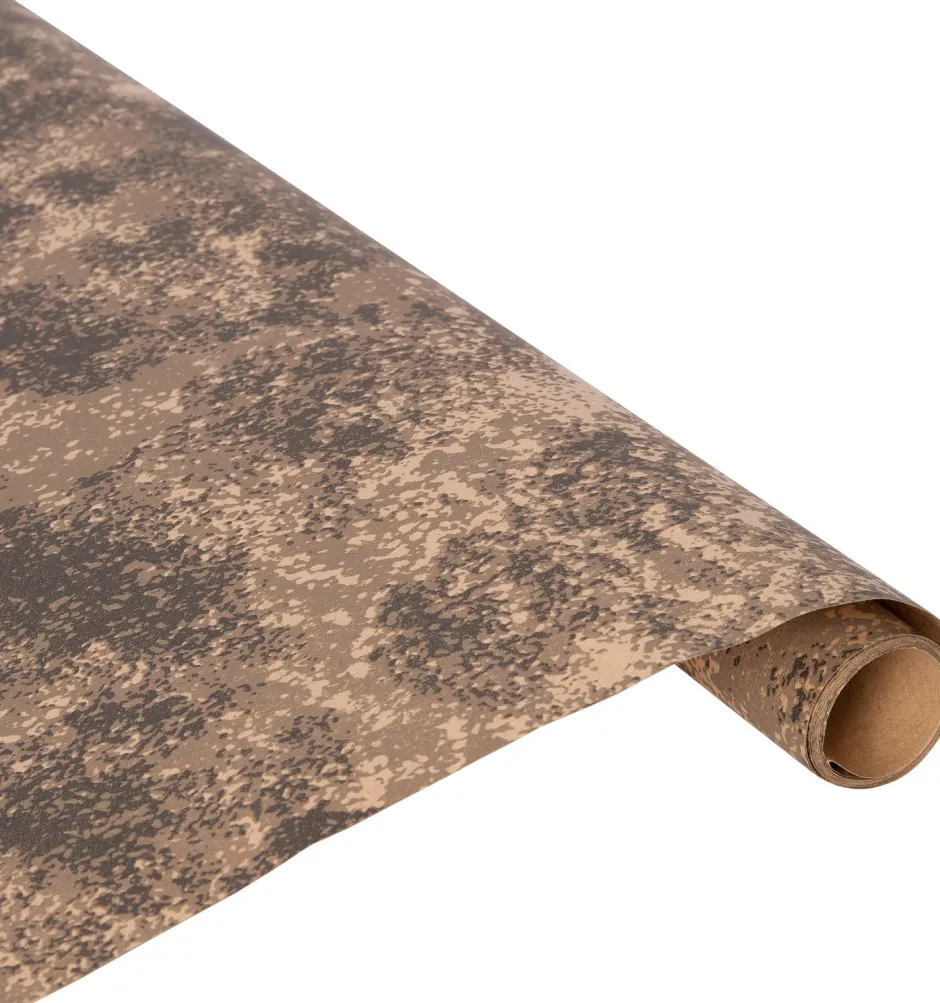 Intratuin Weihnachtsdorf Untergrund Papier grau 60 x 200 cm| Weihnachtsdorf Untergrund