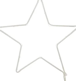 Intratuin Weihnachtsleuchte Stern mit LED Beleuchtung D 54 cm warmweiß| Weihnachtssterne|Weihnachtsleuchten