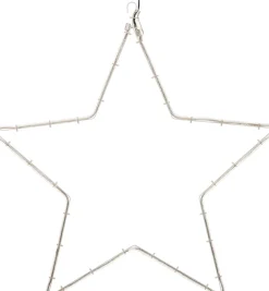 Intratuin Weihnachtsstern beleuchtet mit 180 LEDs warmweiß D 55 cm| Weihnachtssterne|Weihnachtsfiguren (Außen)