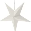 Intratuin Weihnachtsstern Papy weiß 45 x 14 x 45 cm| Weihnachtssterne