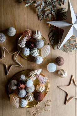 Intratuin Weihnachtsstern Papy weiß 45 x 14 x 45 cm| Weihnachtssterne