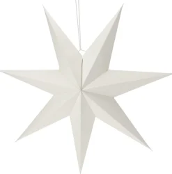 Intratuin Weihnachtsstern Papy weiß 75 x 13 x 75 cm| Weihnachtssterne
