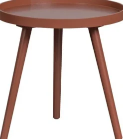 Intratuin WOOOD Beistelltisch Sasha bordeaux D 41 H 41 cm| Beistelltische|Beistelltische